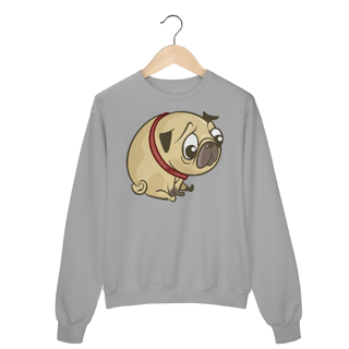 Moletom Blusão Pug Carente