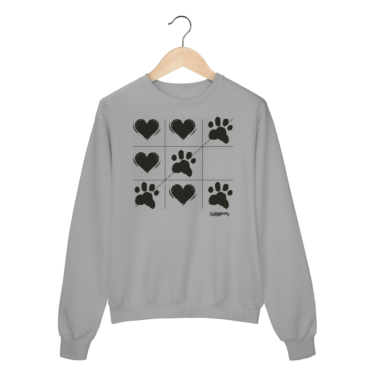 Moletom Blusão Jogo da Velha