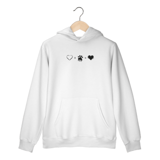 Moletom Canguru Amor Completo