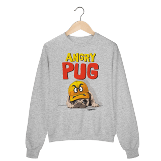 Moletom Blusão Angry Pug