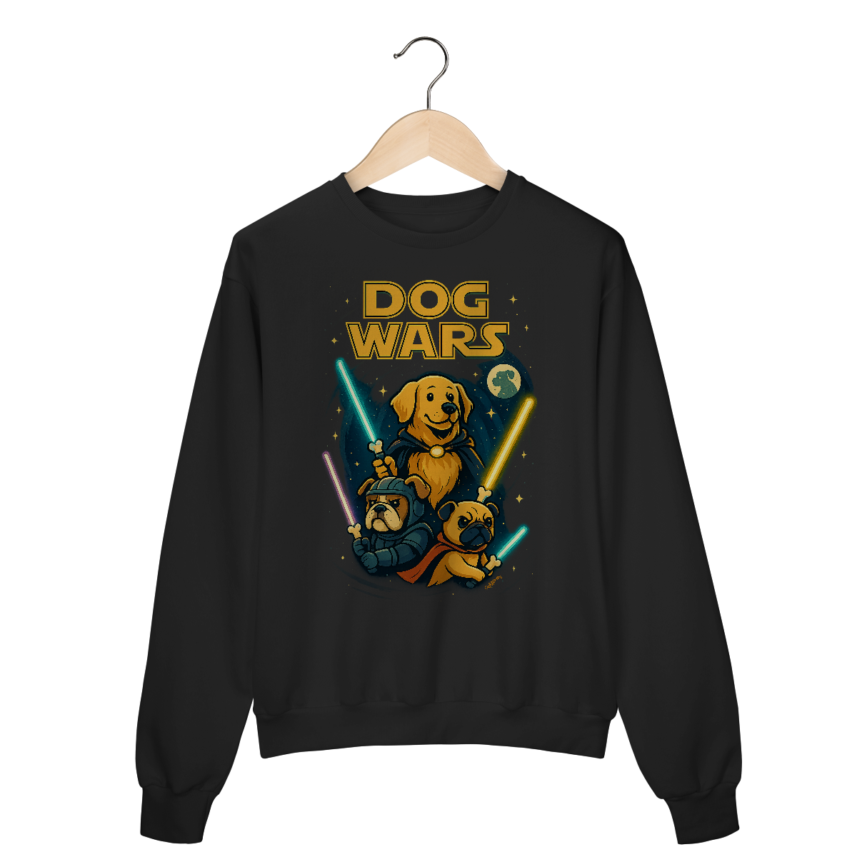 Moletom Blusão Dog Wars