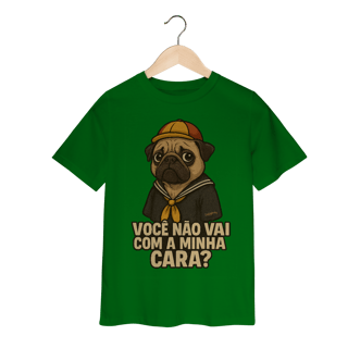 Camiseta Infantil Cachorro Quico