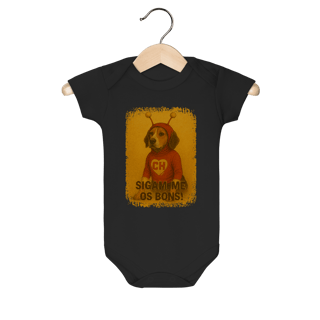 Body Bebê Cachorro Chapolin Colorado