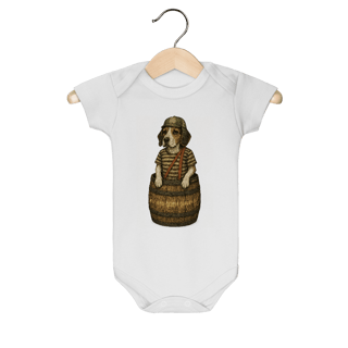 Body Bebê Cachorro Chaves