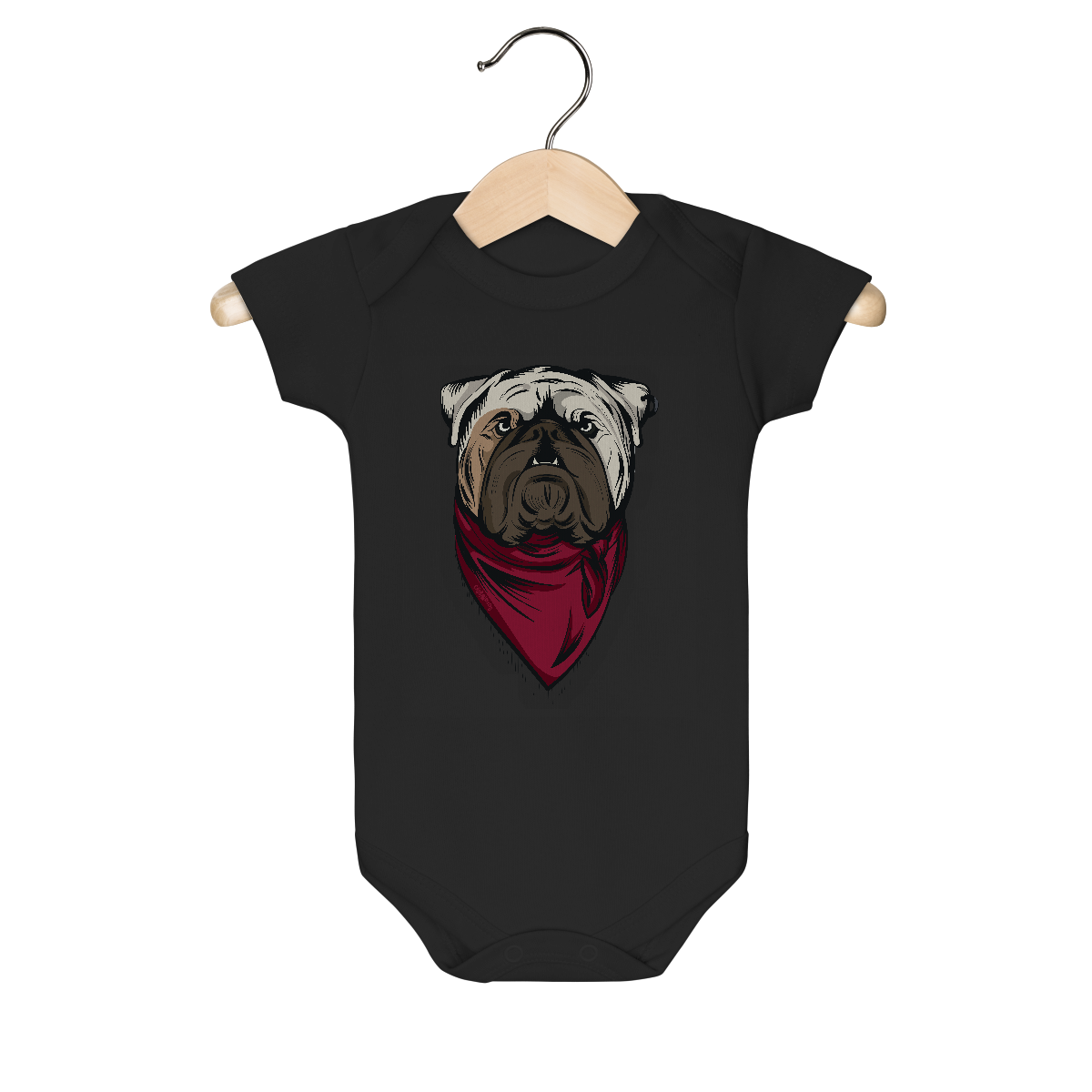 Body Bebê Bulldog Inglês