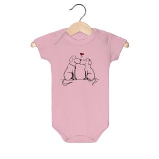 Body Bebê Cachorro Apaixonado