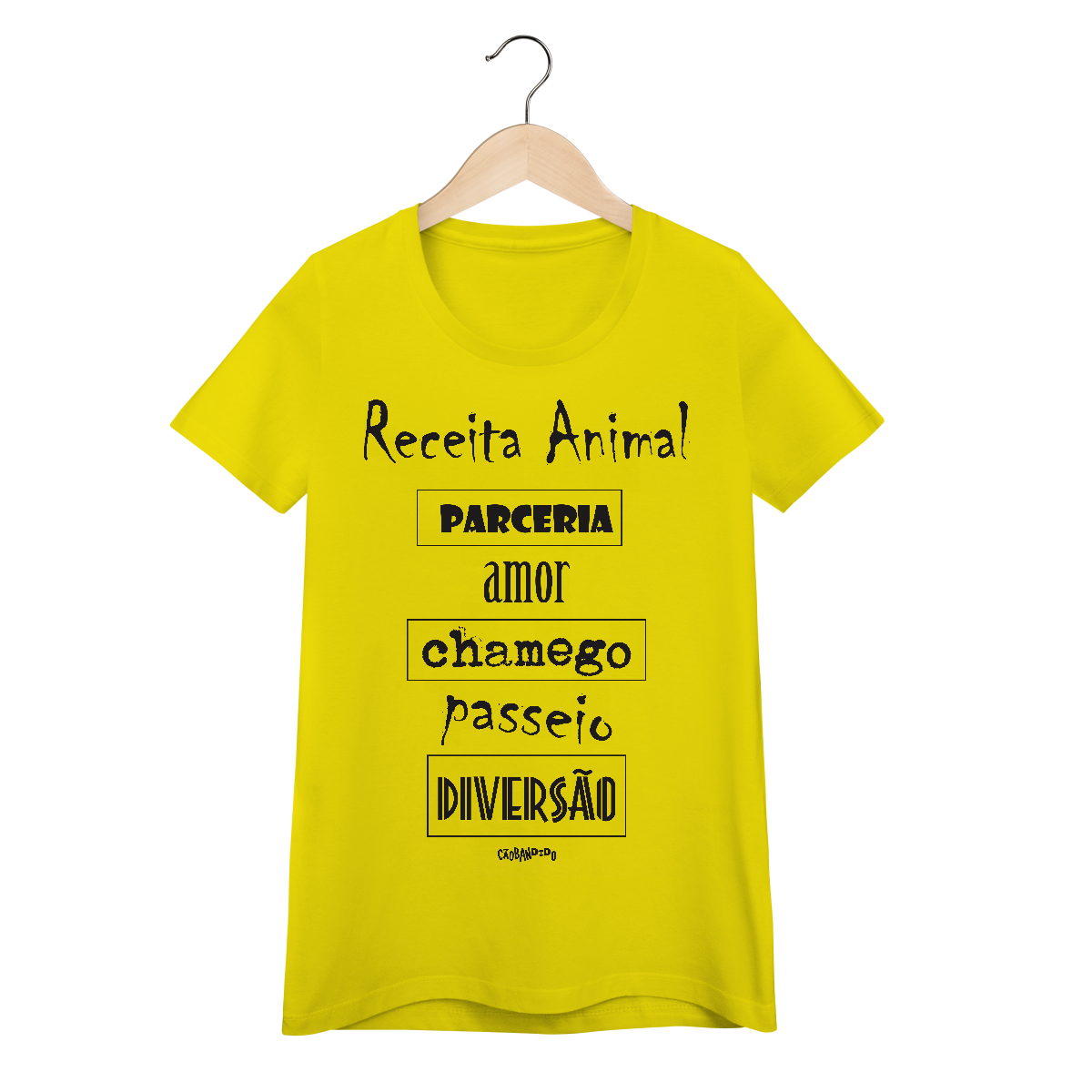 Baby Look Cachorro Receita Animal