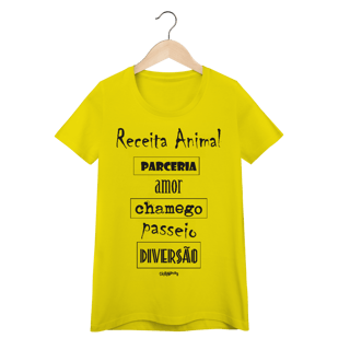 Baby Look Cachorro Receita Animal