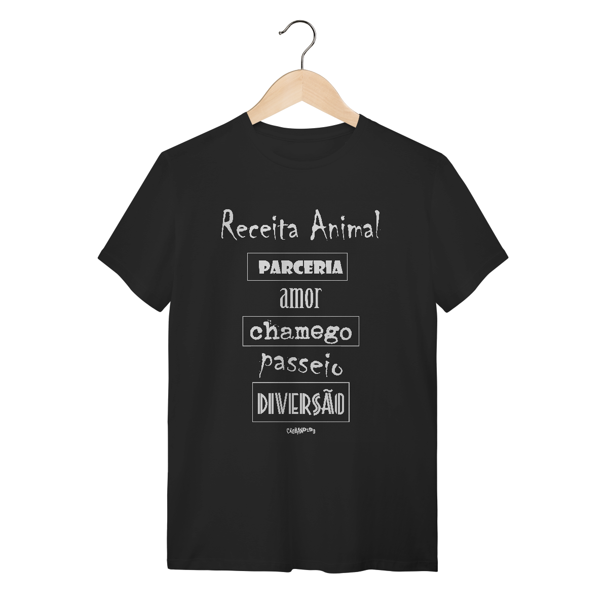 Camiseta Cachorro Receita Animal