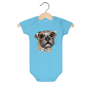 Body Bebê Boxer de Óculos