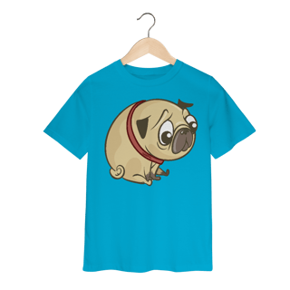Camiseta Infantil Pug Carente