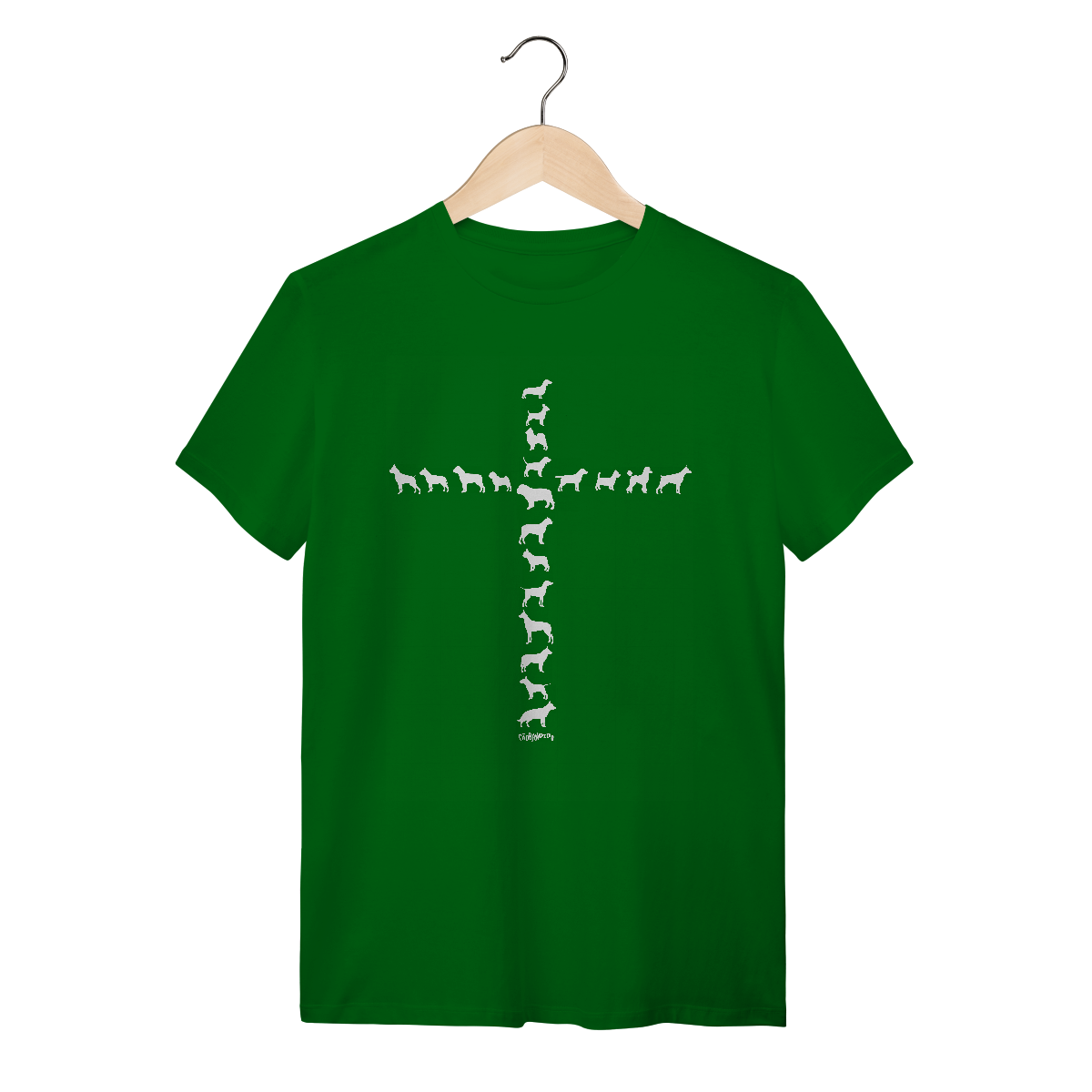 Camiseta Cachorro Cruz - Amizade Fiel