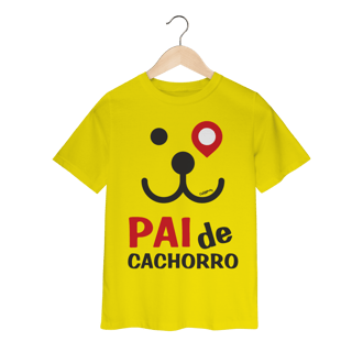 Camiseta Infantil Pai de Cachorro