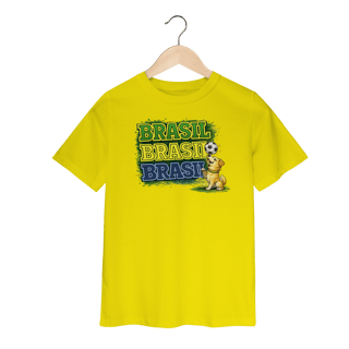 Camiseta Infantil Vira-Lata Caramelo Brasil