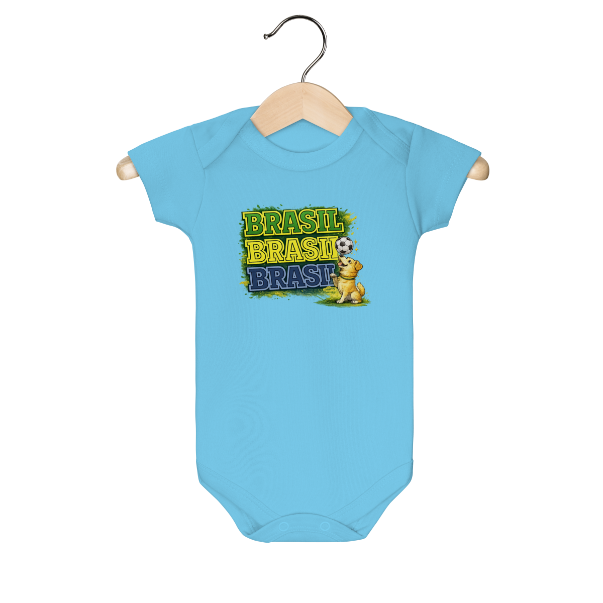 Body Bebê Vira-Lata Caramelo Brasil