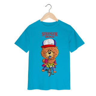 Camiseta Infantil Stranger Dogs
