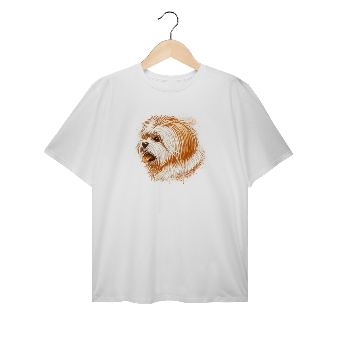 Camiseta Plus Size Lhasa Apso