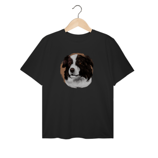 Camiseta Plus Size Border Collie