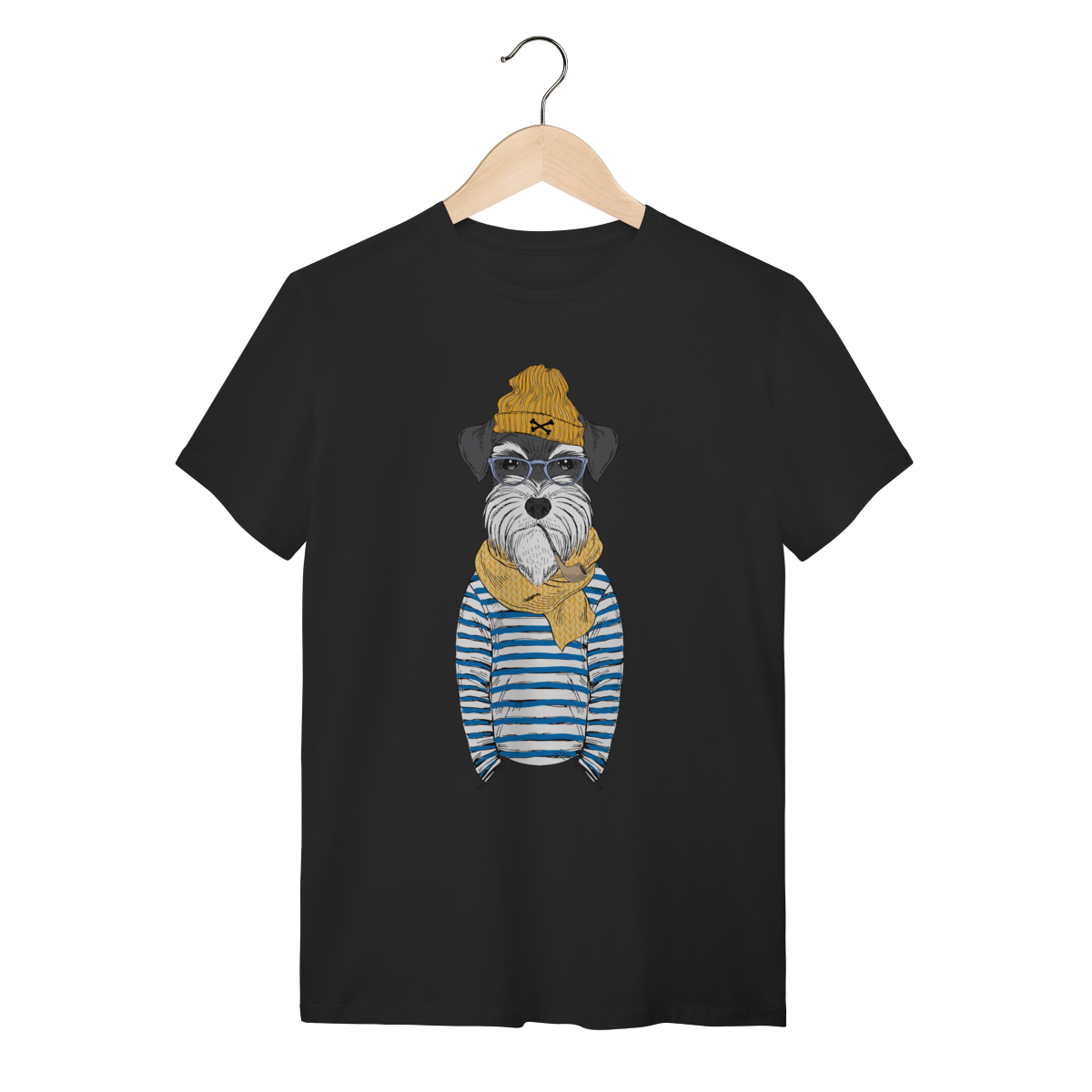 Camiseta Schnauzer Marinheiro