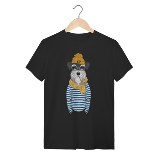 Camiseta Schnauzer Marinheiro
