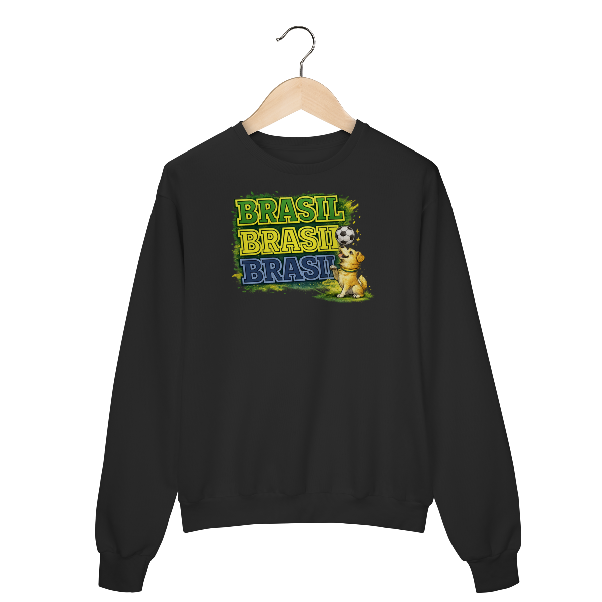 Moletom Blusão Vira-Lata Caramelo Brasil