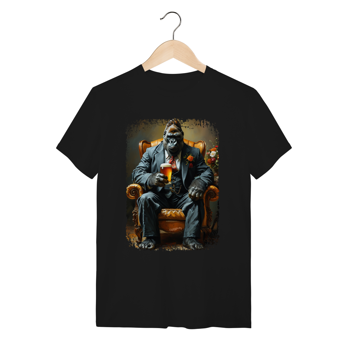 Nome do produto: Camiseta Macaco - Modelo 7