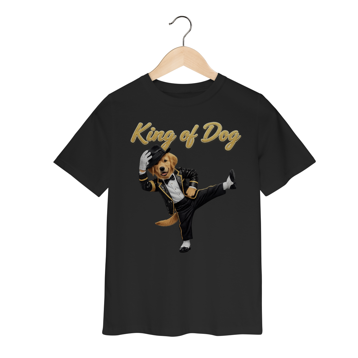 Camiseta Infantil King Of Dog