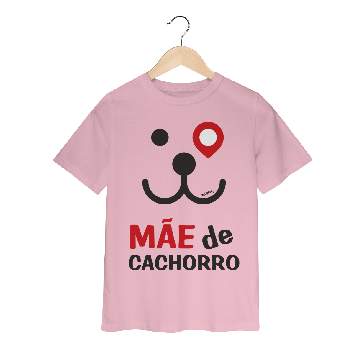 Camiseta Infantil Mãe de Cachorro