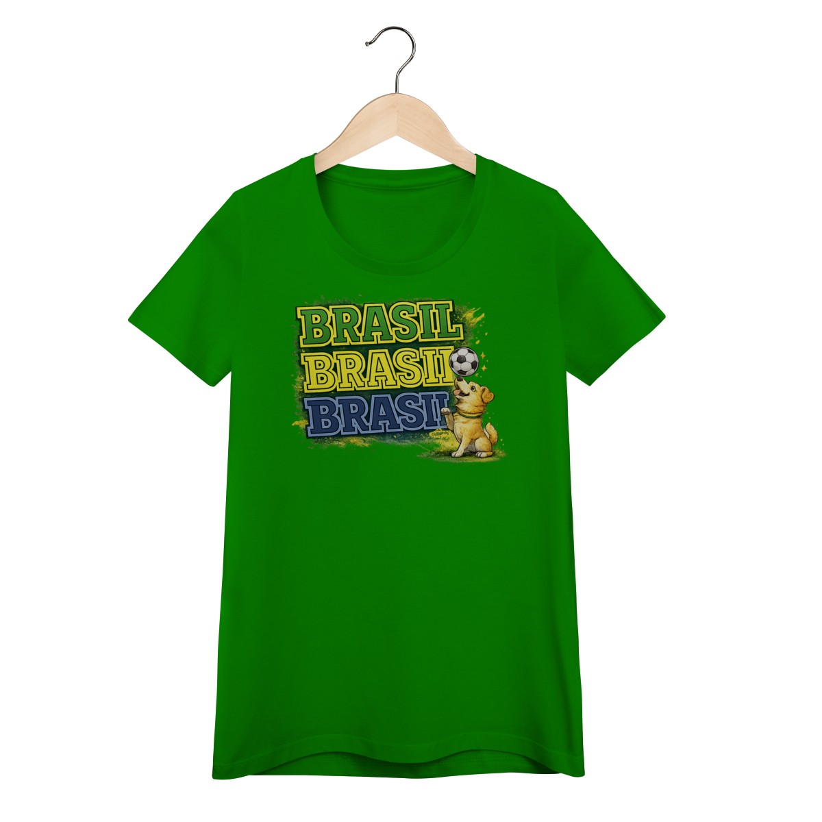 Baby Look Vira-Lata Caramelo Brasil