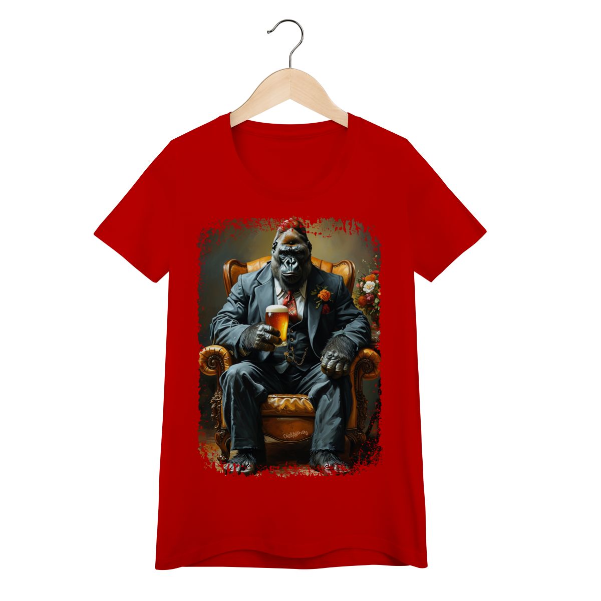 Baby Look Macaco - Modelo 7