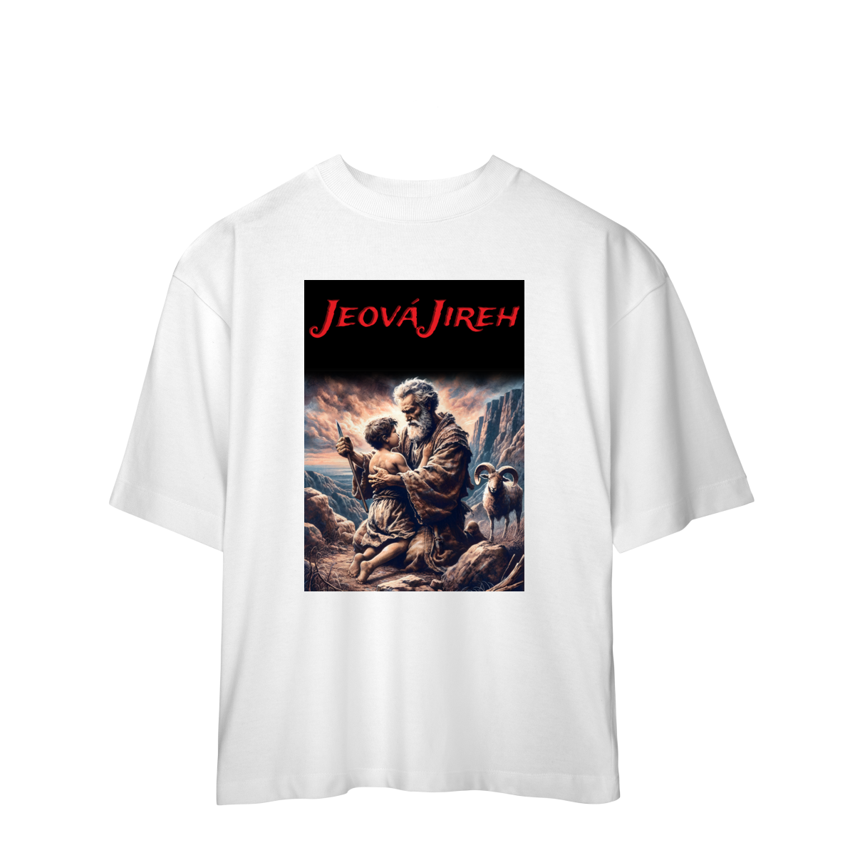 0011OS - Camiseta Oversized Jeova Jireh