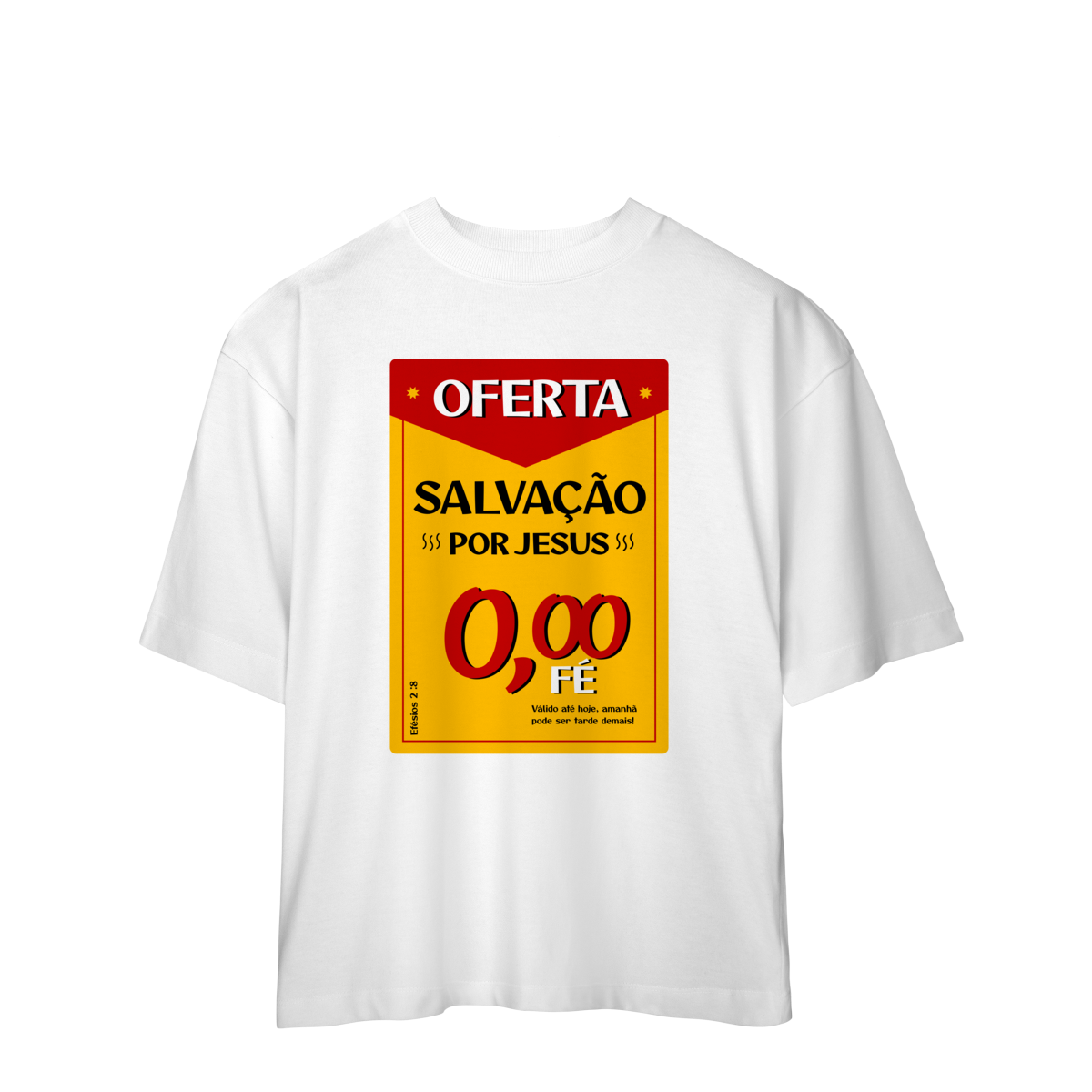 0057OS - Camiseta Oversized Oferta