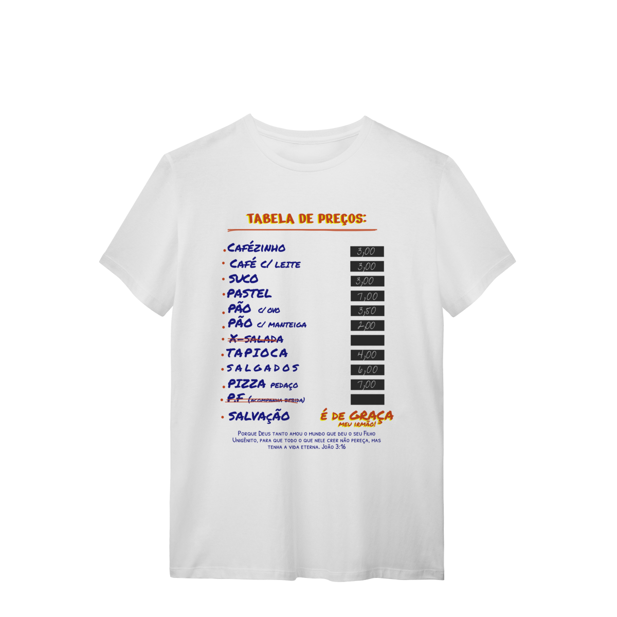 0055 - Camiseta Unissex Graça