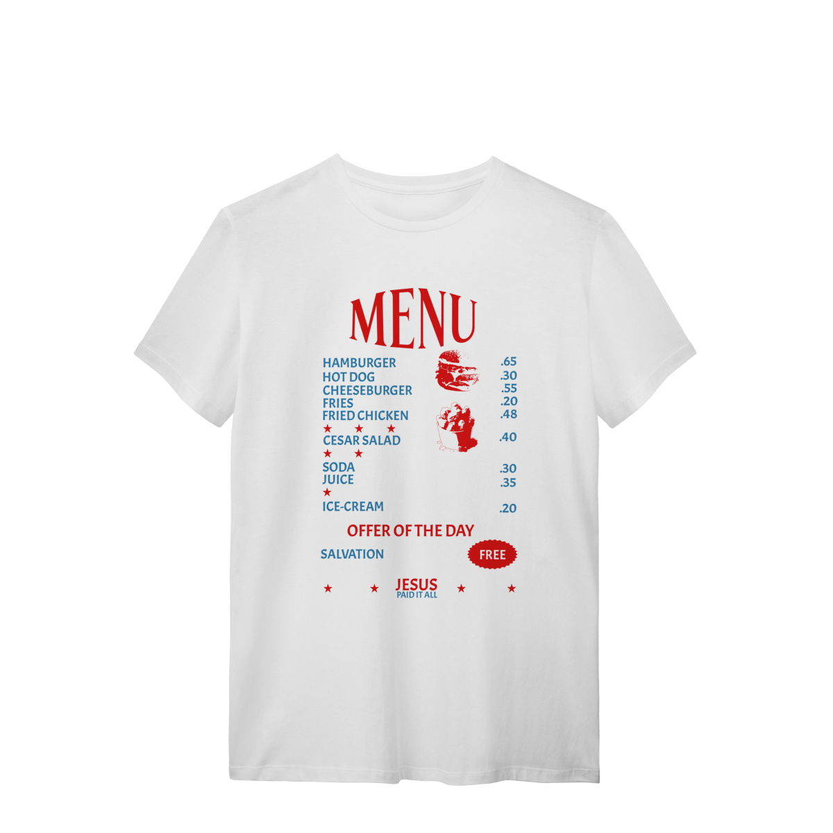 0051 - Camiseta Unissex MENU