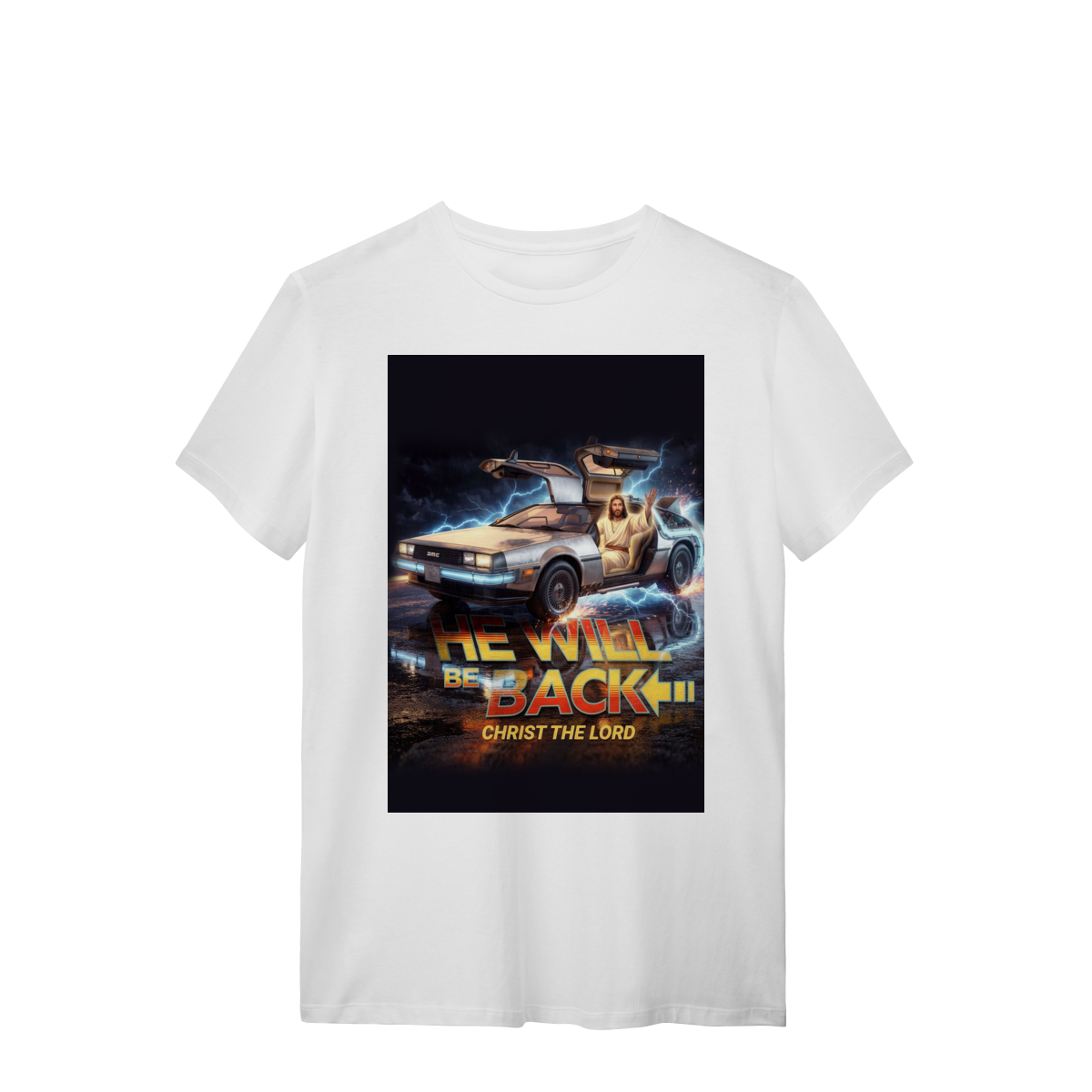 0069OS - Camiseta Oversized He Will Be Back