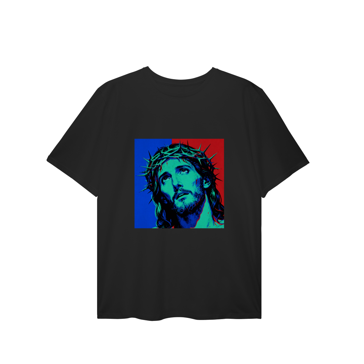 0072PS - Camiseta Plus Size Jesus Cristo