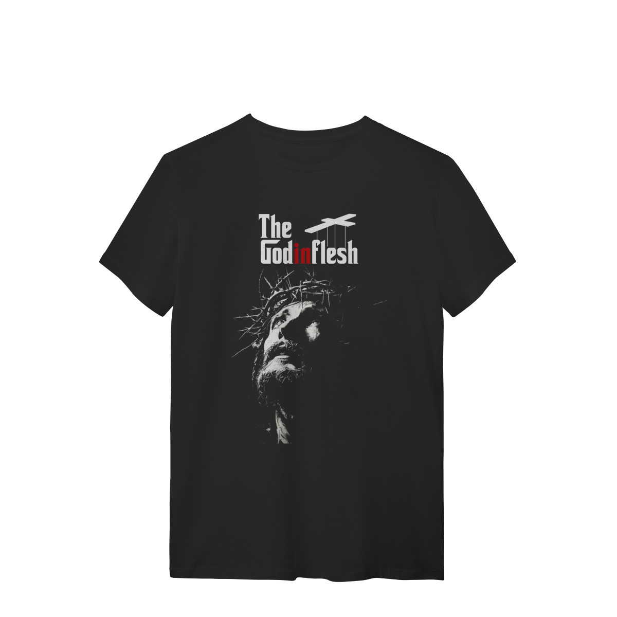 0054 - Camiseta Unissex The God in Flesh