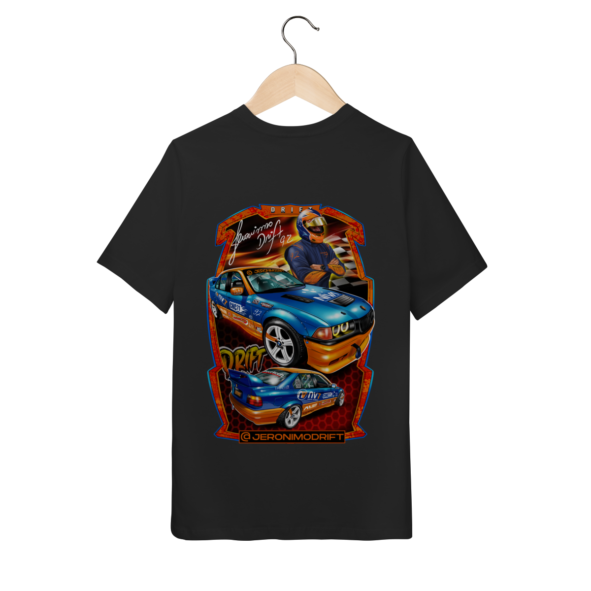 Camiseta Infantil (10 A 14) Jeronimo Drift - BMW 328 Turbo 2025