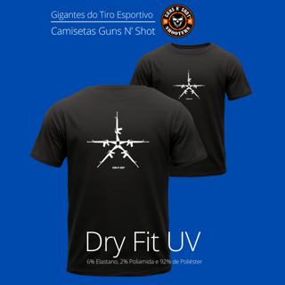 Estrela do AR Dry Fit UV Atirador Esportivo