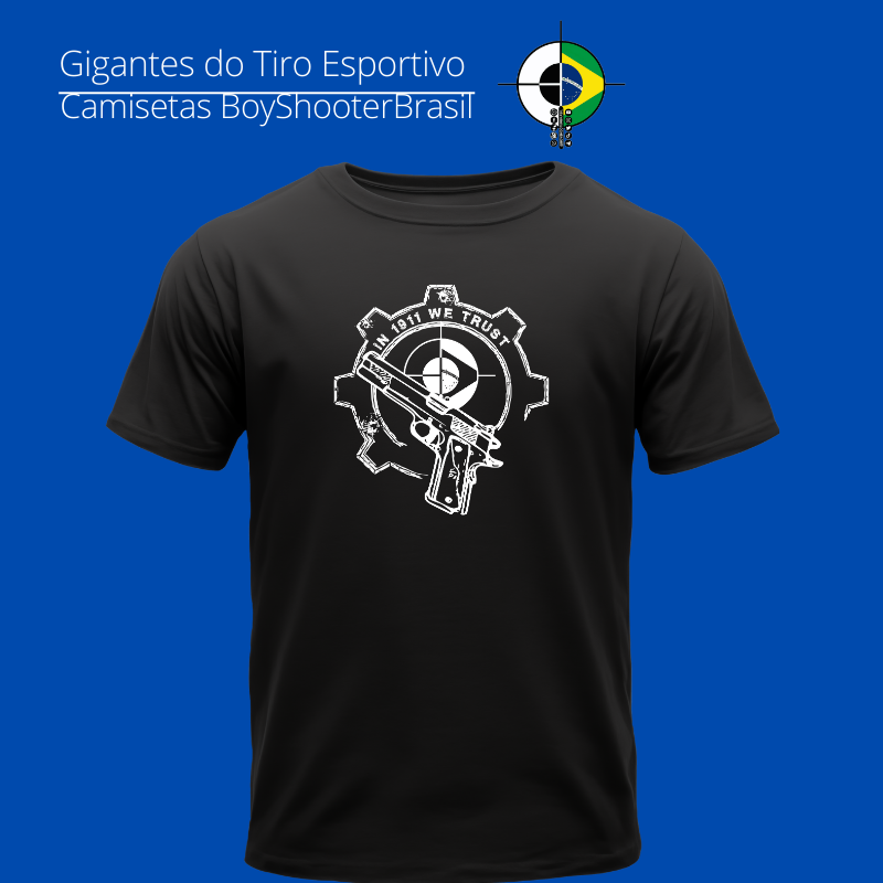 In 1911 We Trust Circle BoyShooterBrasil Quality