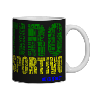 Caneca Quebra Cabeça Guns N' Shot CAC