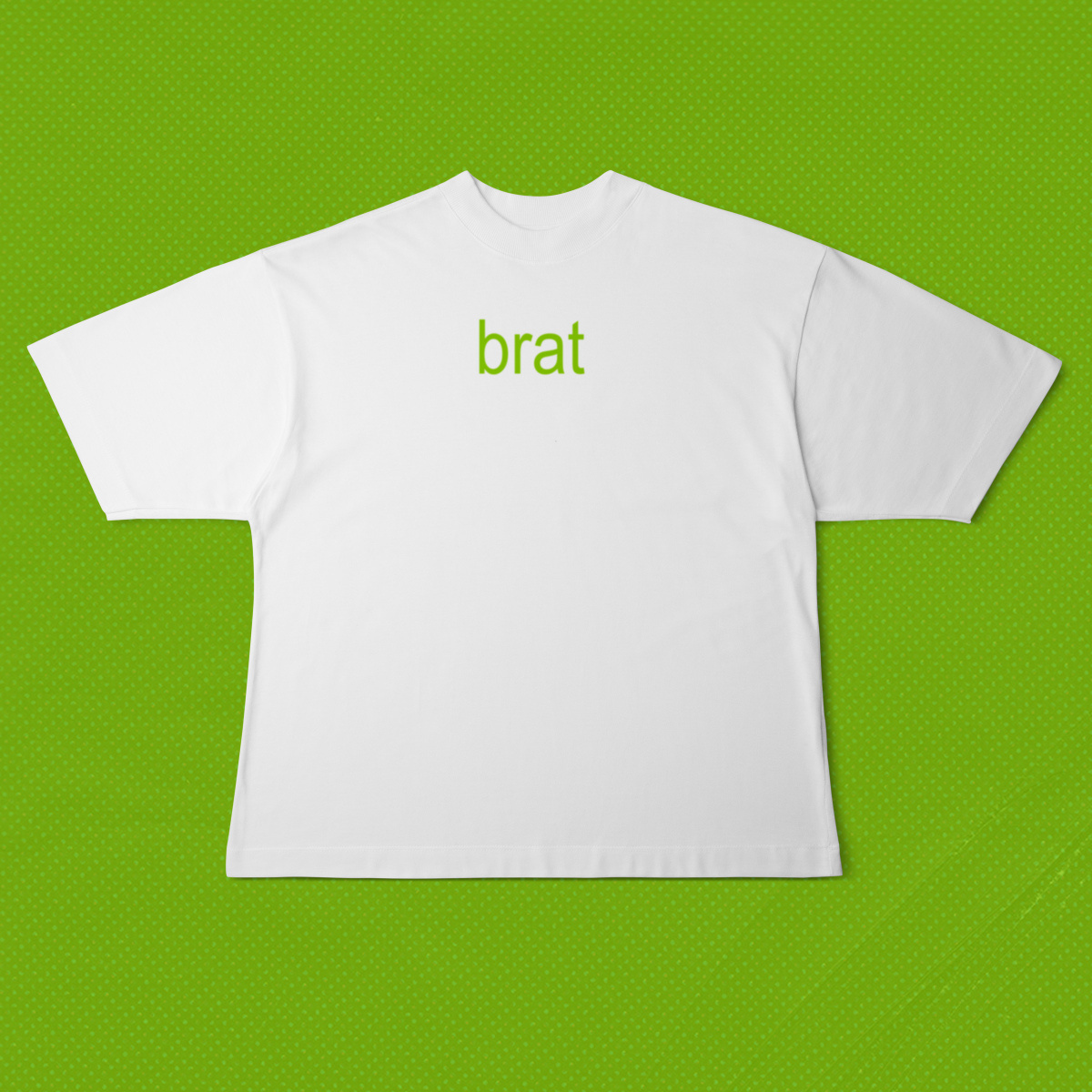 Camiseta Oversized Charli XCX - brat