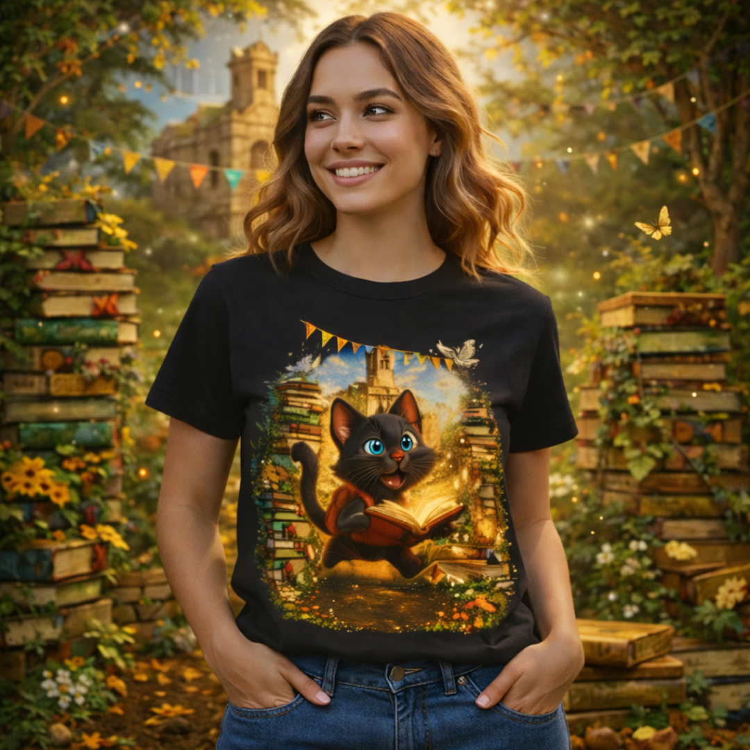 Camiseta Pedro e os Livros Mágicos