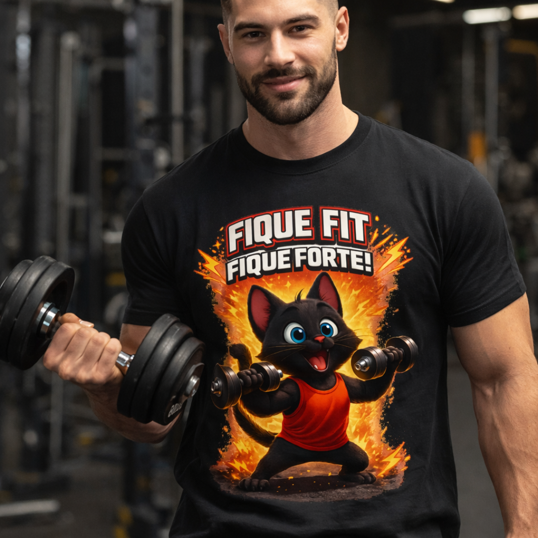 Camiseta Fit Pedro Musculação