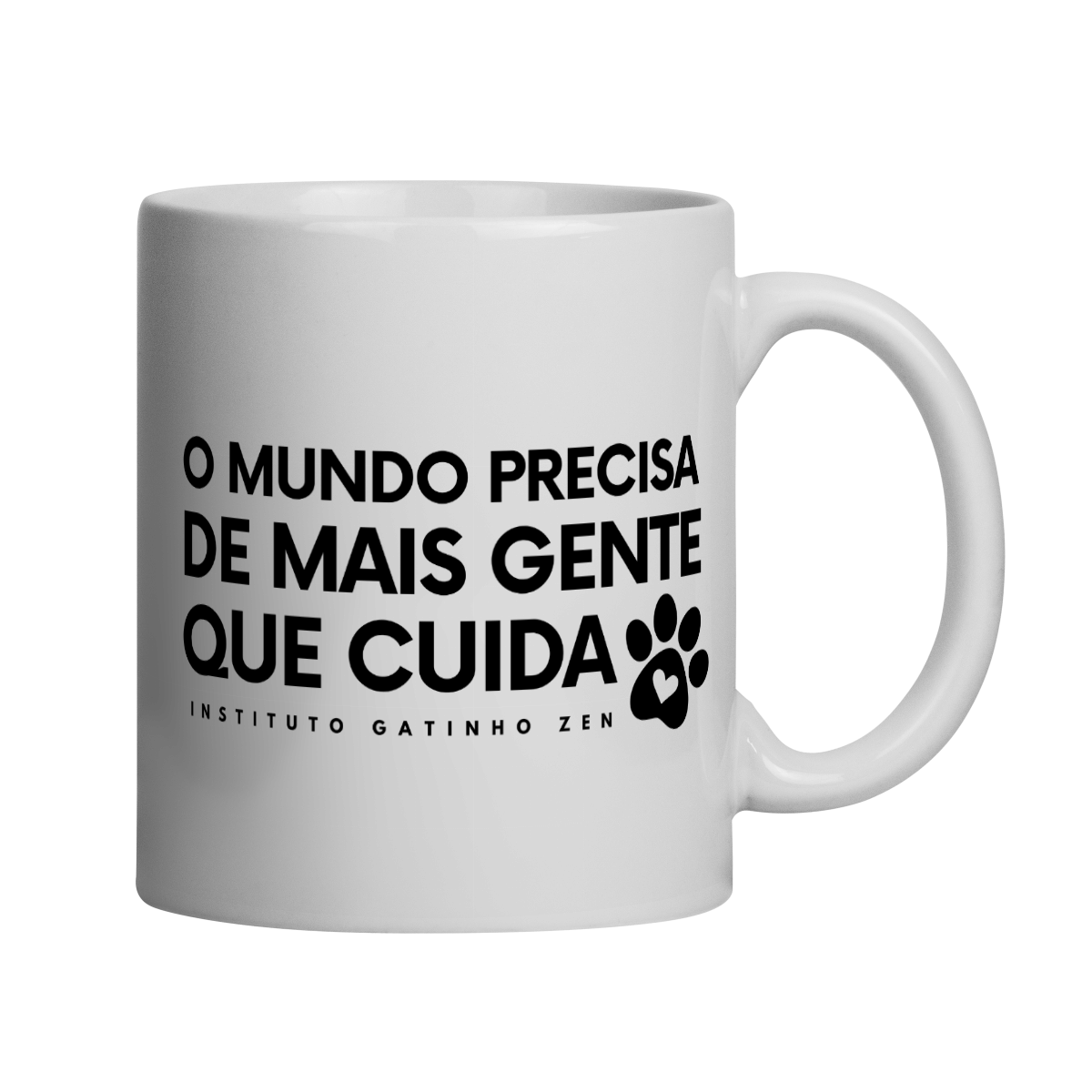 Nome do produto: Caneca O mundo precisa de mais gente que cuida