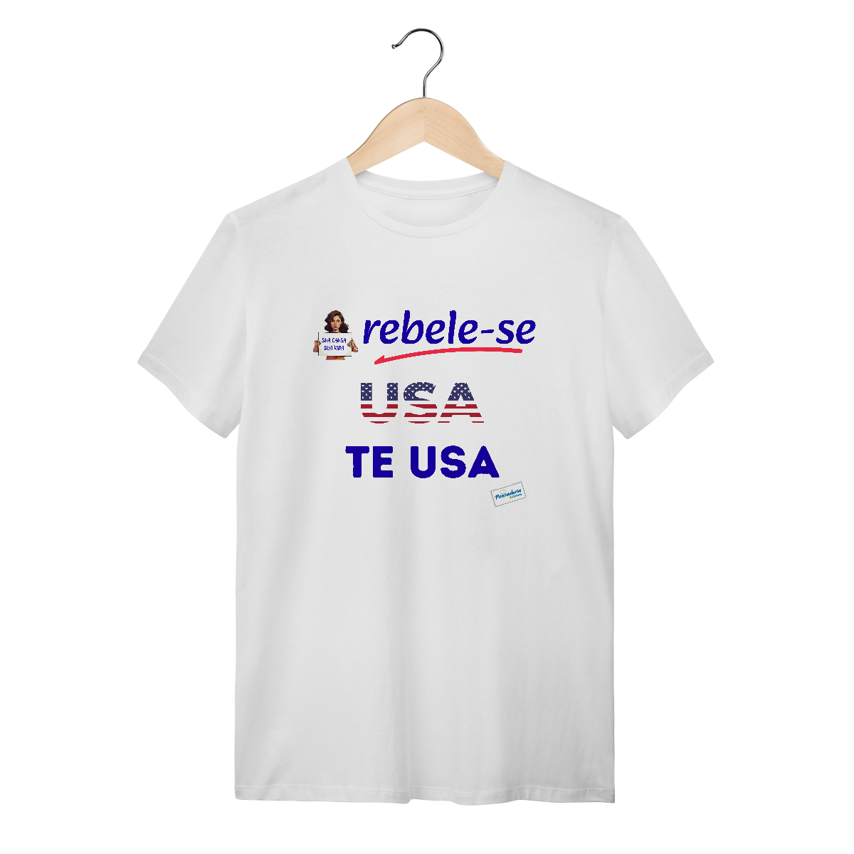 Nome do produto: USA te usa - T-shirt Quality