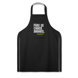 Avental Pare de comer animais [Apoio ao Vegetarirango]