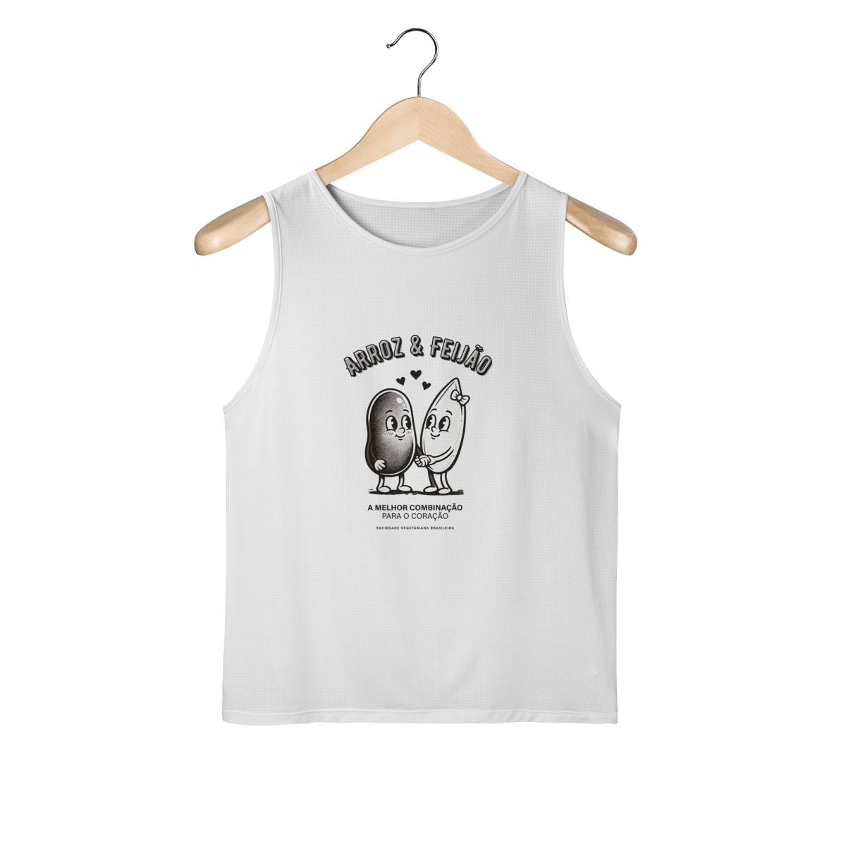 Regata masculina Arroz & Feijão