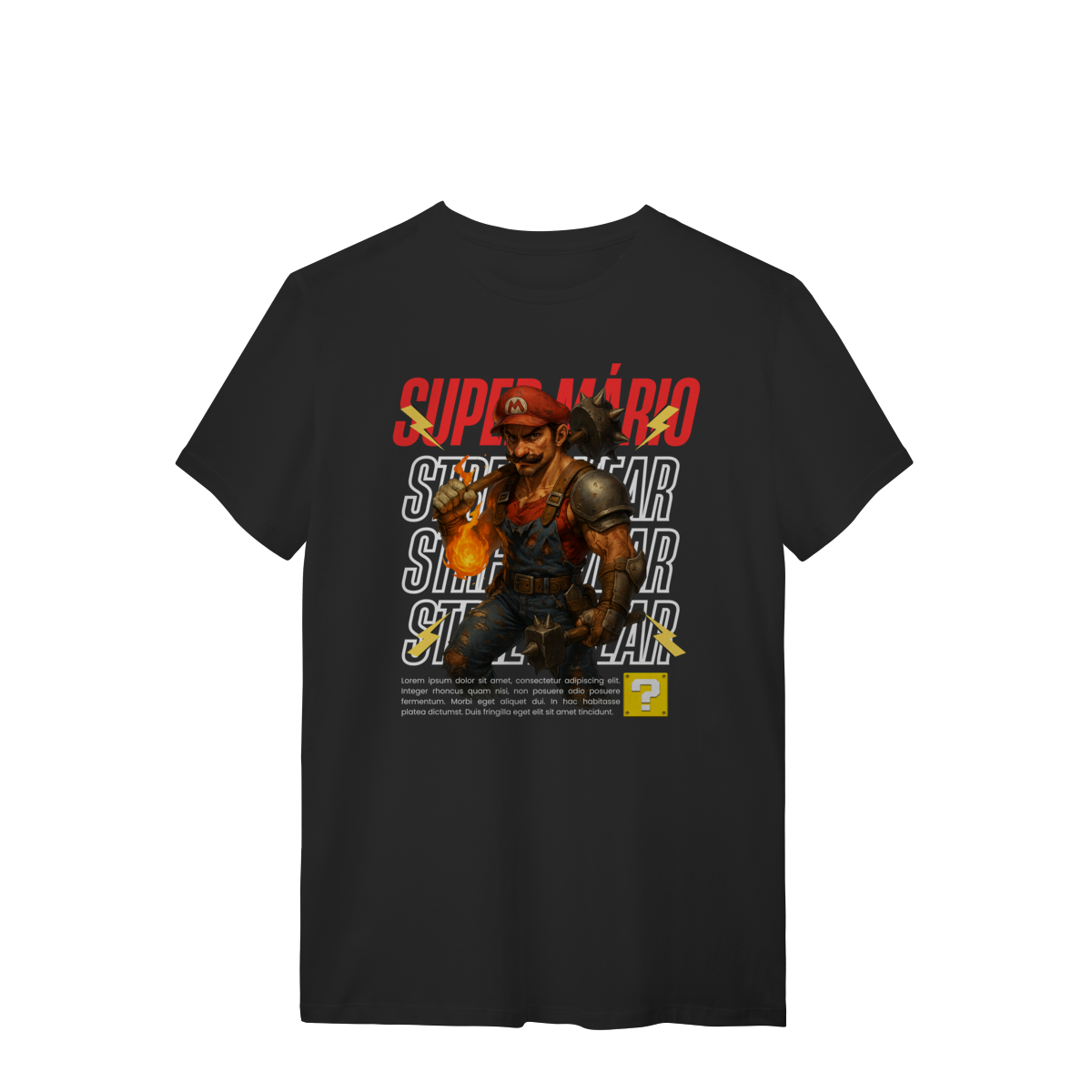 Nome do produto: T-shirt Super Mário Brós