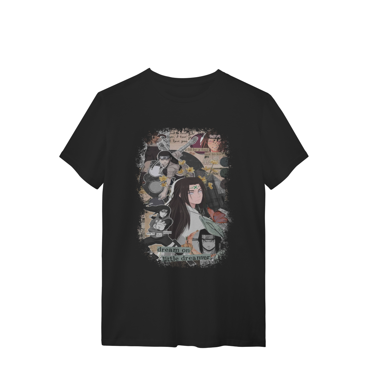 Nome do produto: T-shirt Premium Unissex Neji Naruto Shippuden